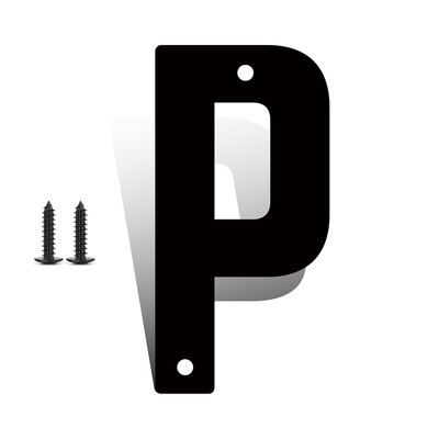 НОВ дизайн 3/4/5/6/7 инча декорация на стени на метални врати на къщи буква номер Знак Направи си сам Улични водоустойчиви табели табели табели