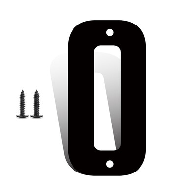 НОВ дизайн 3/4/5/6/7 инча декорация на стени на метални врати на къщи буква номер Знак Направи си сам Улични водоустойчиви табели табели табели