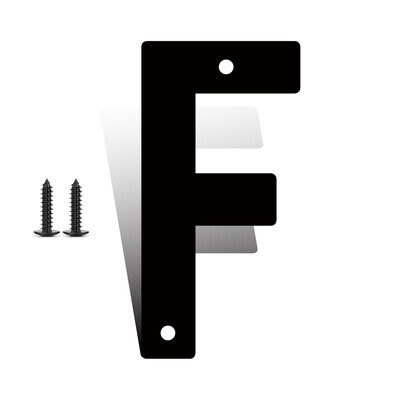 НОВ дизайн 3/4/5/6/7 инча декорация на стени на метални врати на къщи буква номер Знак Направи си сам Улични водоустойчиви табели табели табели