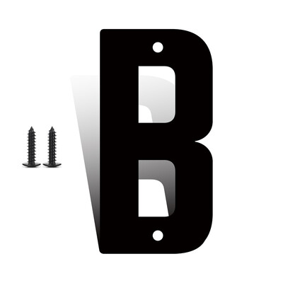 НОВ дизайн 3/4/5/6/7 инча декорация на стени на метални врати на къщи буква номер Знак Направи си сам Улични водоустойчиви табели табели табели