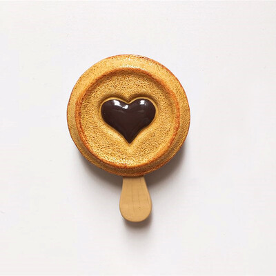 3D креативна симулация на храна Сладки мини магнити за хладилник Домашен декор Стикери за хладилник Паста за хладилник Малка паста за хладилник