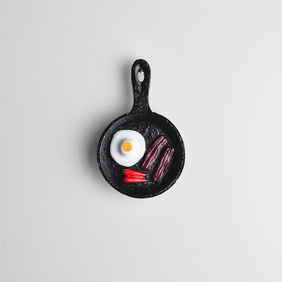 3D креативна симулация на храна Сладки мини магнити за хладилник Домашен декор Стикери за хладилник Паста за хладилник Малка паста за хладилник