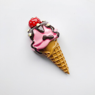 3D креативна симулация на храна Сладки мини магнити за хладилник Домашен декор Стикери за хладилник Паста за хладилник Малка паста за хладилник