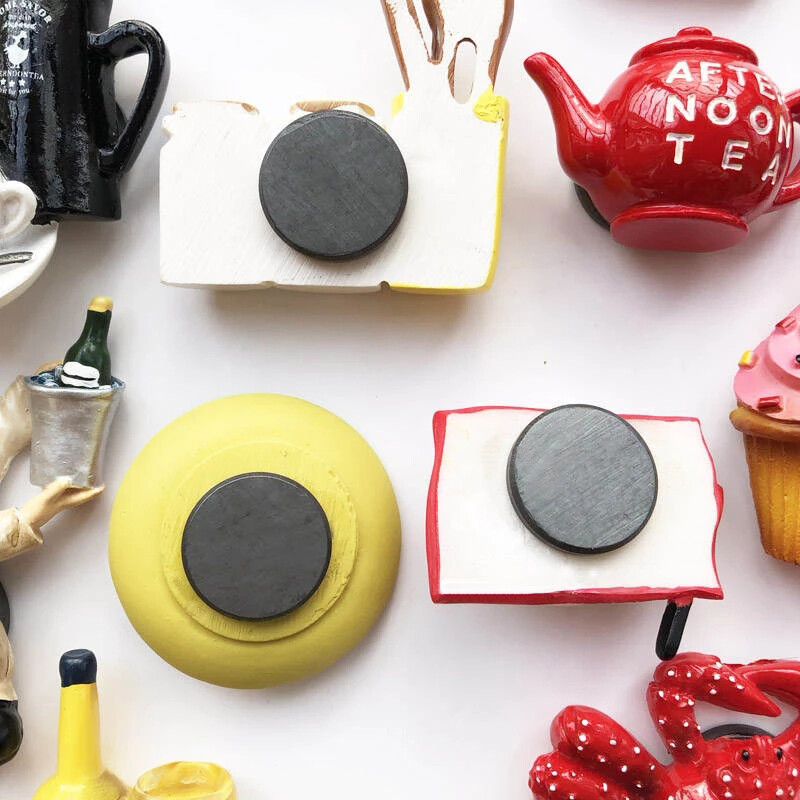 3D креативна симулация на храна Сладки мини магнити за хладилник Домашен декор Стикери за хладилник Паста за хладилник Малка паста за хладилник