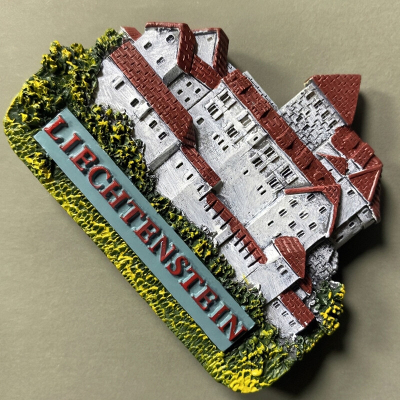 Европа Лихтенщайн Любовни чувства Магнити за хладилник Туристически сувенири Занаяти Магнит за хладилник Артикули за декорация Ръкоделие