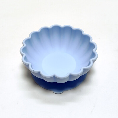 Silikonski tanjur za jelo djeca jedu pribor za jelo prikladna adsorpcijska silikonska zdjela za dodatak voća