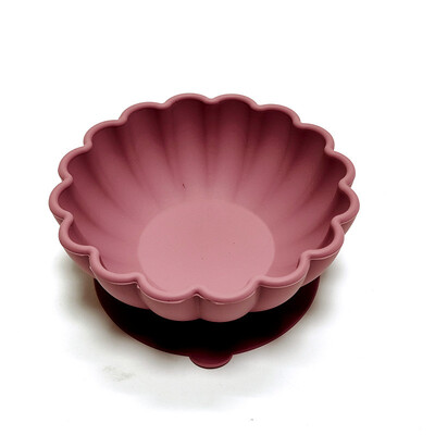 Silikonski tanjur za jelo djeca jedu pribor za jelo prikladna adsorpcijska silikonska zdjela za dodatak voća