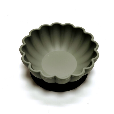 Silikonski tanjur za jelo djeca jedu pribor za jelo prikladna adsorpcijska silikonska zdjela za dodatak voća