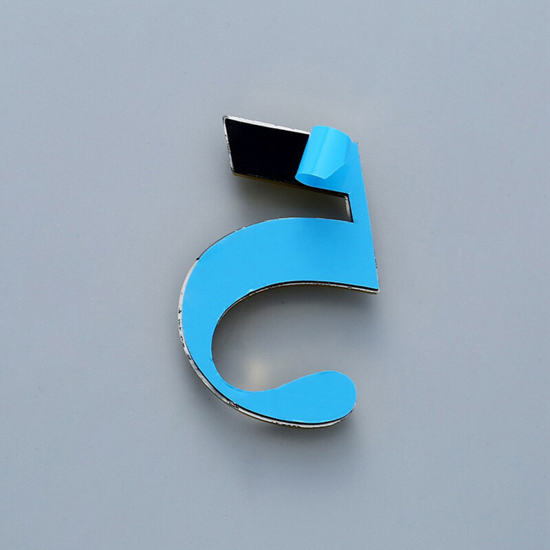 0-9 Naljepnica s kućnim brojem 3D zlatne boje Samoljepljiva ploča s natpisom na vratima Broj apartmana Hotelska vrata Uredska adresa Ulična ploča s naljepnicom