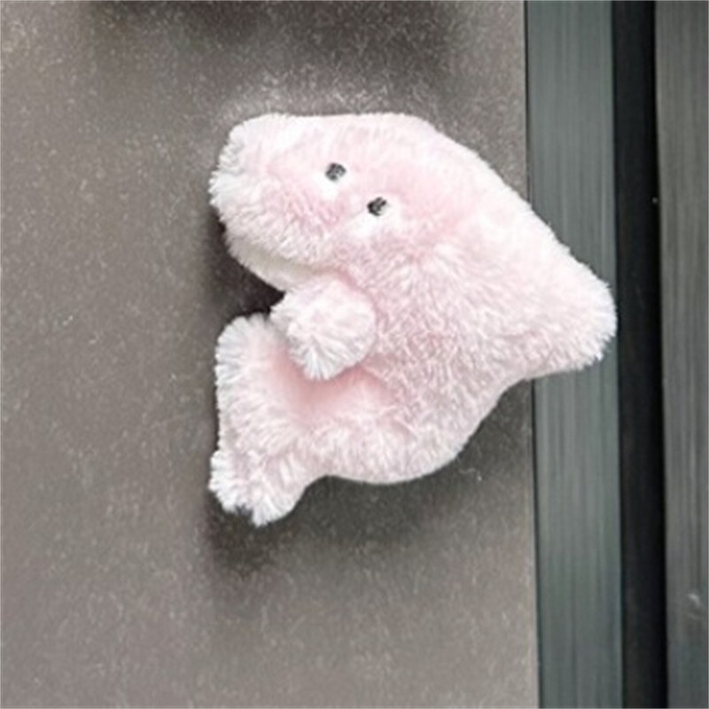 Сладък плюшен хладилник Морско животно Слепи Японски сладък декоративен магнитен стикер Домашен декор Магнити за хладилник Нови животни