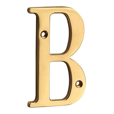 1 бр. 4" 101 мм метален номер на къща плътен месинг номер и буква номер на вратата на апартамент пощенска кутия адрес табела външен номер на къща #0-9