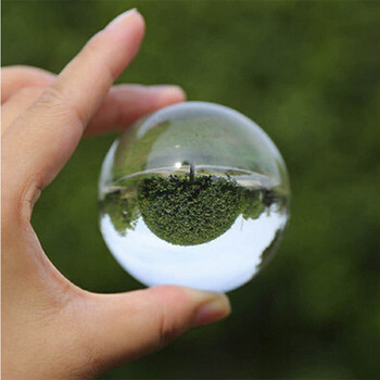 Clear Glass Crystal Ball, Healing Sphere, Photography Props, Lensball Decor, Photo Gift for Outdoor Photography, Hot, 2025