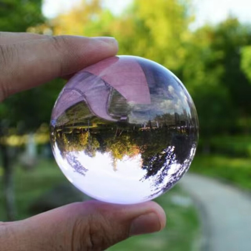6 cm permatomas daugiaspalvis krištolinis rutulys dovana būrimas likimo dekoravimas namų dekoravimas stebuklingo rutulio dovana