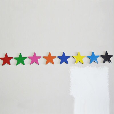 20 бр. Магнит за хладилник Star Rainbow за бяла дъска Забавен сладък шкаф Хладилник Творчески стикер Хладилник Магнитна атракция