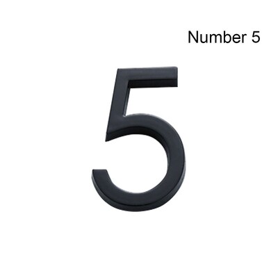 3D 10 см номер на адрес, цифри, табела с цифри, стикер за табела за врата Семеен хотел, апартамент, домашна улица