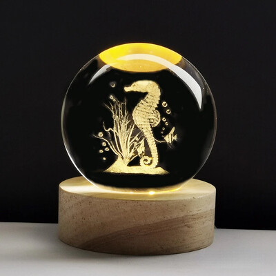 3D-kristallkuul, kristallplaneet, lasergraveeritud päikesesüsteemi maakera astronoomia kingitus sünnipäevaks klaaskera kodukaunistus