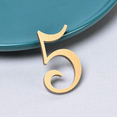 7 см самозалепваща се акрилна цифрова табела с номер на вратите на хотела за табела с табелка за хотелска стая Адрес на къщата Пощенска кутия Знак Номер на врата