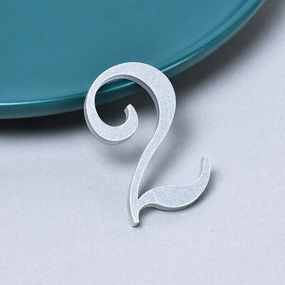 7 см самозалепваща се акрилна цифрова табела с номер на вратите на хотела за табела с табелка за хотелска стая Адрес на къщата Пощенска кутия Знак Номер на врата