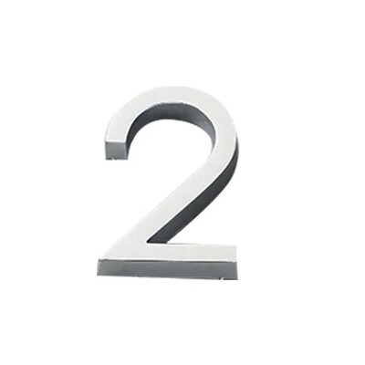 Чисто нов номер на вратата, букви от неръждаема стомана, адрес на стаята, цифри, сребърен стикер, 3D табло на вратата, табела за домашен декор