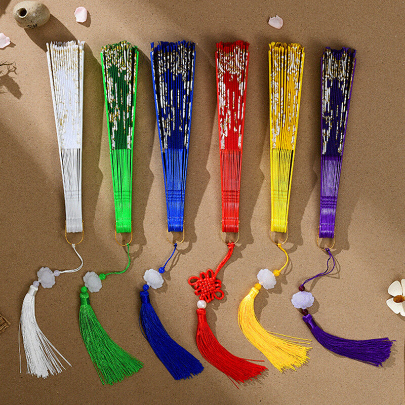 1 бр. Японски ветрила за гейша Сгъваеми ветрила с отпечатан модел Преносими ръчни бамбукови ветрила Японски ретро