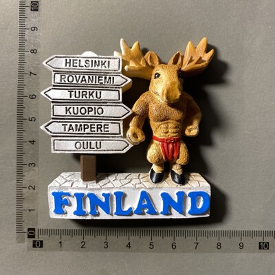 Европа Финландия 3D магнити за хладилник Туристически сувенири Магнити за хладилник Колекция стикери Занаятчийски предмети за декорация