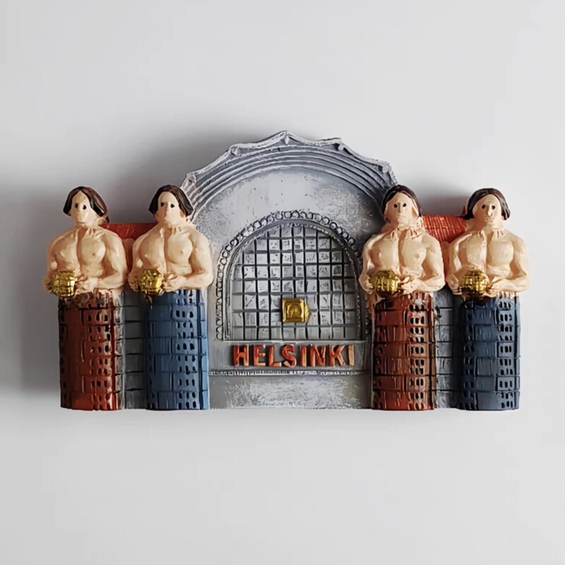 Европа Финландия 3D магнити за хладилник Туристически сувенири Магнити за хладилник Колекция стикери Занаятчийски предмети за декорация