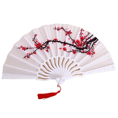 Издръжлив сгъваем вентилатор Различни стилове Мултифункционален ръчен вентилатор Лесен за хващане плат Оксфорд Ръчен вентилатор в китайски стил Домашни консумативи