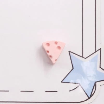 супер сладко сирене стикер за хладилник смола карикатура храна игра стерео магнит офис кухня декорация декоративен магнит фото стена