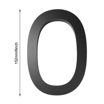 Модерни номера на адреси Номера на пощенски кутии Акрил против ръжда Модни 3D номера Плаващи черни номера на адреси за стени Улици