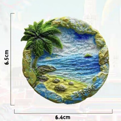 Азия, Тайланд, смола, 3D магнити за хладилник, туристически сувенир, стикер за хладилник, ръкоделие, подарък, декорация