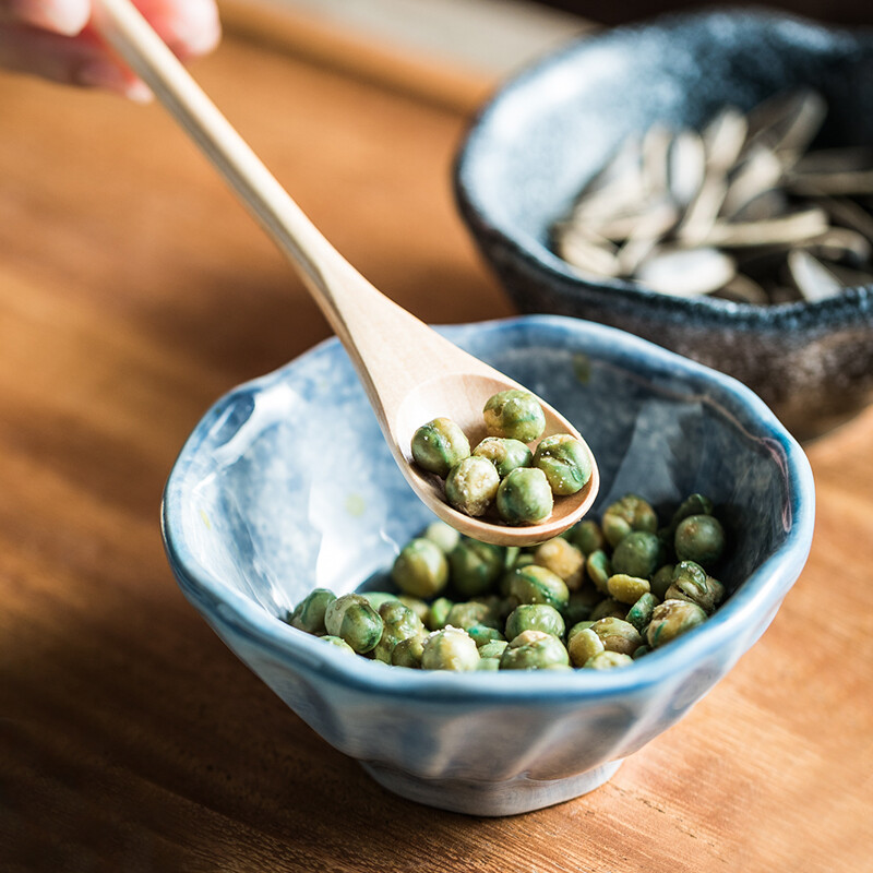 Японски домакински керамичен съд за подправки Творчески ръчно рисуван съд със соев сос и оцет Ястие с плодови закуски