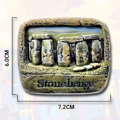 Европа Обединено кралство Англия BigBen Stonehenge Resin 3D магнити за хладилник Туризъм Сувенир Стикер за хладилник Занаятчийски подарък
