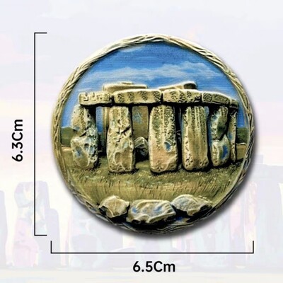 Европа Обединено кралство Англия BigBen Stonehenge Resin 3D магнити за хладилник Туризъм Сувенир Стикер за хладилник Занаятчийски подарък