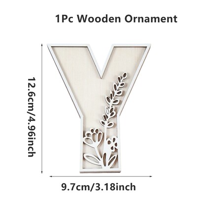 1kom AZ drvena abeceda izrezbareni ukrasi Dekorativni stolni zid VOLIM TE Ručno rezbarenje slova u drvetu DIY Rukotvorine Dekoracija doma 