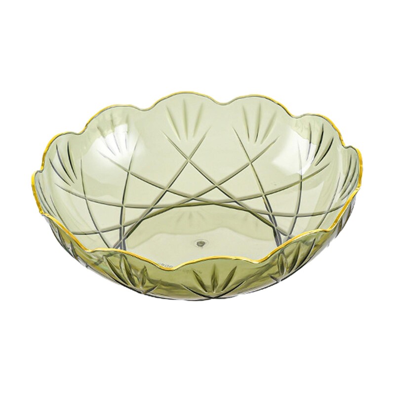 Поднос с плодове Чиния с плодове Поднос за плот Декорация на дома Универсален стилен поднос за сервиране Диаметър 25,2 см