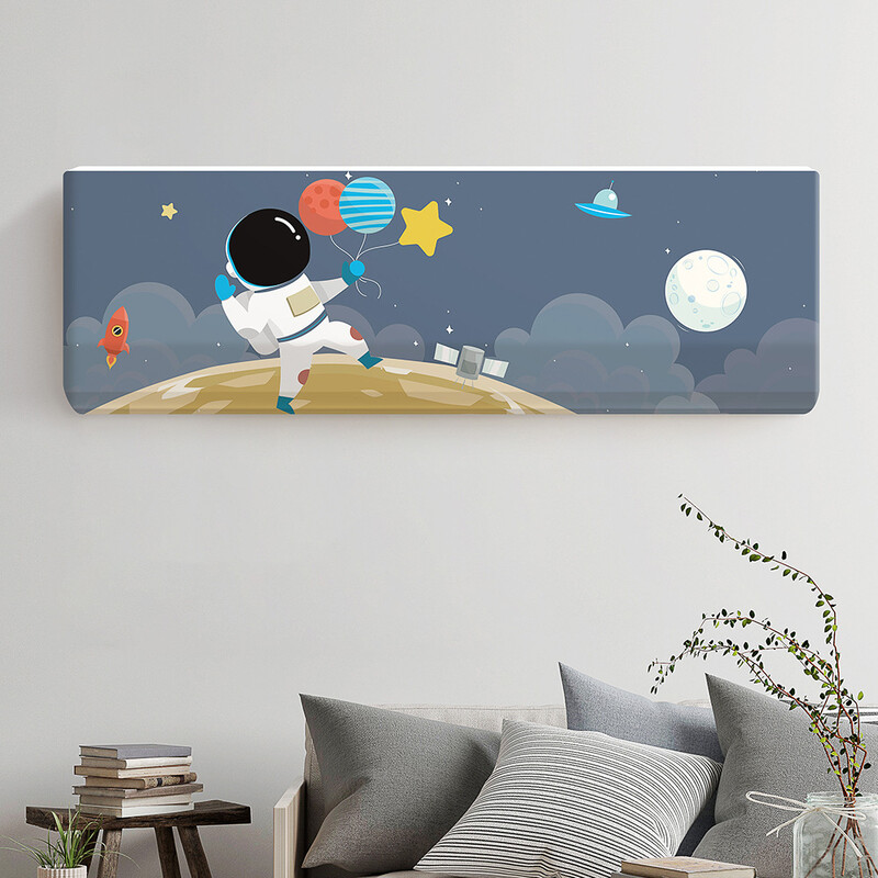 Oro kondicionierius, apsaugantis nuo dulkių, pakabinamas universalus ant sienos, tinka Midea Helgeli elastiniam "viskas įskaičiuota" dangčiui 2024 naujas stilius