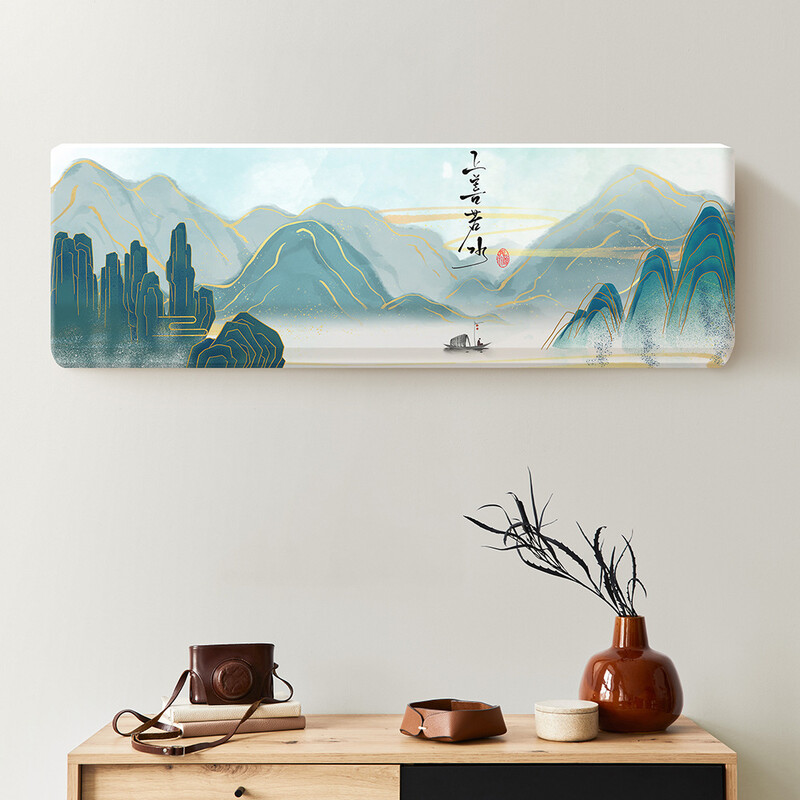 Oro kondicionierius, apsaugantis nuo dulkių, pakabinamas universalus ant sienos, tinka Midea Helgeli elastiniam "viskas įskaičiuota" dangčiui 2024 naujas stilius