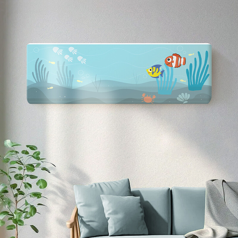 Oro kondicionierius, apsaugantis nuo dulkių, pakabinamas universalus ant sienos, tinka Midea Helgeli elastiniam "viskas įskaičiuota" dangčiui 2024 naujas stilius