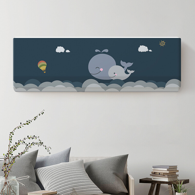 Oro kondicionierius, apsaugantis nuo dulkių, pakabinamas universalus ant sienos, tinka Midea Helgeli elastiniam "viskas įskaičiuota" dangčiui 2024 naujas stilius