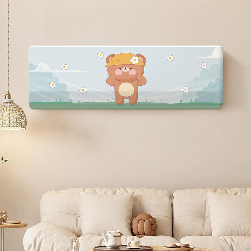 Oro kondicionierius, apsaugantis nuo dulkių, pakabinamas universalus ant sienos, tinka Midea Helgeli elastiniam "viskas įskaičiuota" dangčiui 2024 naujas stilius