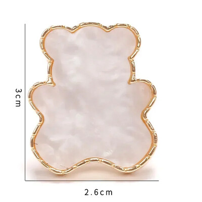 Пръстен за нокти Лесен за почистване Пръстен за боядисване Палитра за нокти Палитра за нокти за смесване Модни нокти със сърце Аксесоари Инструменти за маникюр