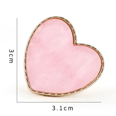 Пръстен за нокти Лесен за почистване Пръстен за боядисване Палитра за нокти Палитра за нокти за смесване Модни нокти със сърце Аксесоари Инструменти за маникюр