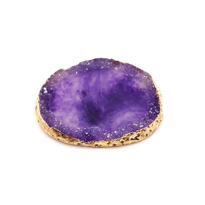 1 бр. Resin Agate Nail Art Color Paint Palette Nail Display Board Nail Art Heart Shaped Star Plate Gel Polish Palett Manicure Tool