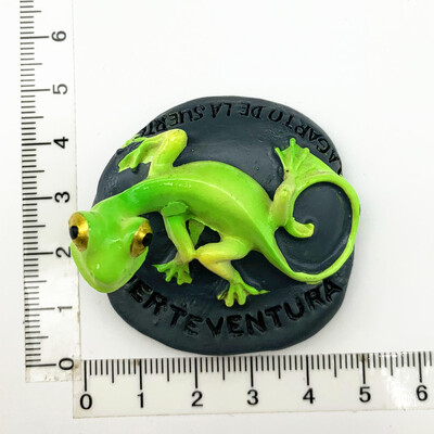 3D цветна мозайка от смола Животни Бухал Гущер Слон Хладилник Магнитни туристически сувенири Стикери, Магнит за хладилник за дома и кухнята