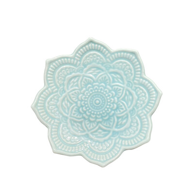 1 БР. Керамична чиния за пръстени Поставка за съдове за бижута Малка тава за дрънкулки Чиния за обеци, пръстени Колиета, ключове, подарък за мама, приятелка, сестра