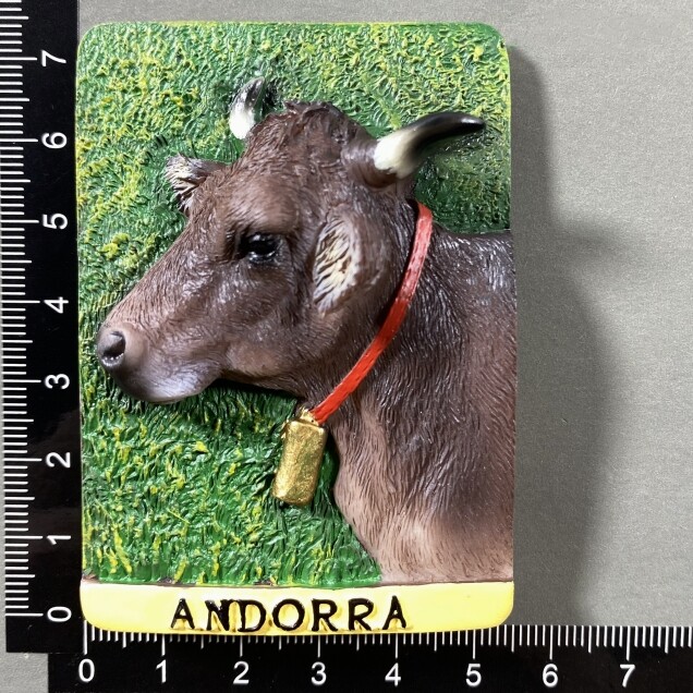 Европа Андора Туристически сувенири Магнити за хладилник Артикули за декорация Занаятчийски магнитни хладилници Колекция подаръци