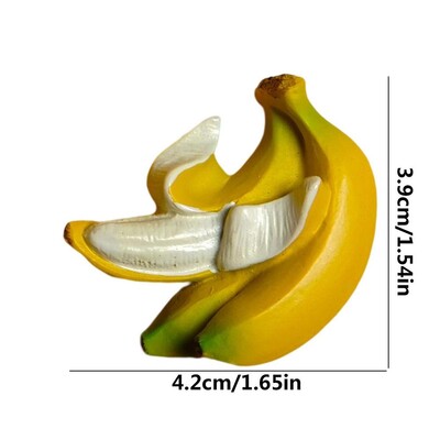 3D анимационен филм с плодове Магнити за хладилник Декорация на дома Декорация Храна Магнитен стикер Пастър Прекрасни детски подаръци Черна дъска Зеленчуци