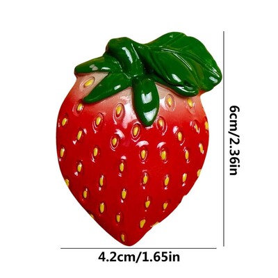 3D анимационен филм с плодове Магнити за хладилник Декорация на дома Декорация Храна Магнитен стикер Пастър Прекрасни детски подаръци Черна дъска Зеленчуци