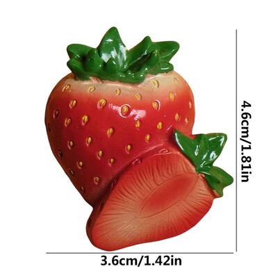 3D анимационен филм с плодове Магнити за хладилник Декорация на дома Декорация Храна Магнитен стикер Пастър Прекрасни детски подаръци Черна дъска Зеленчуци