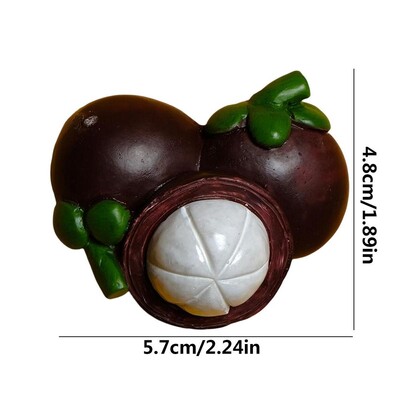 3D анимационен филм с плодове Магнити за хладилник Декорация на дома Декорация Храна Магнитен стикер Пастър Прекрасни детски подаръци Черна дъска Зеленчуци